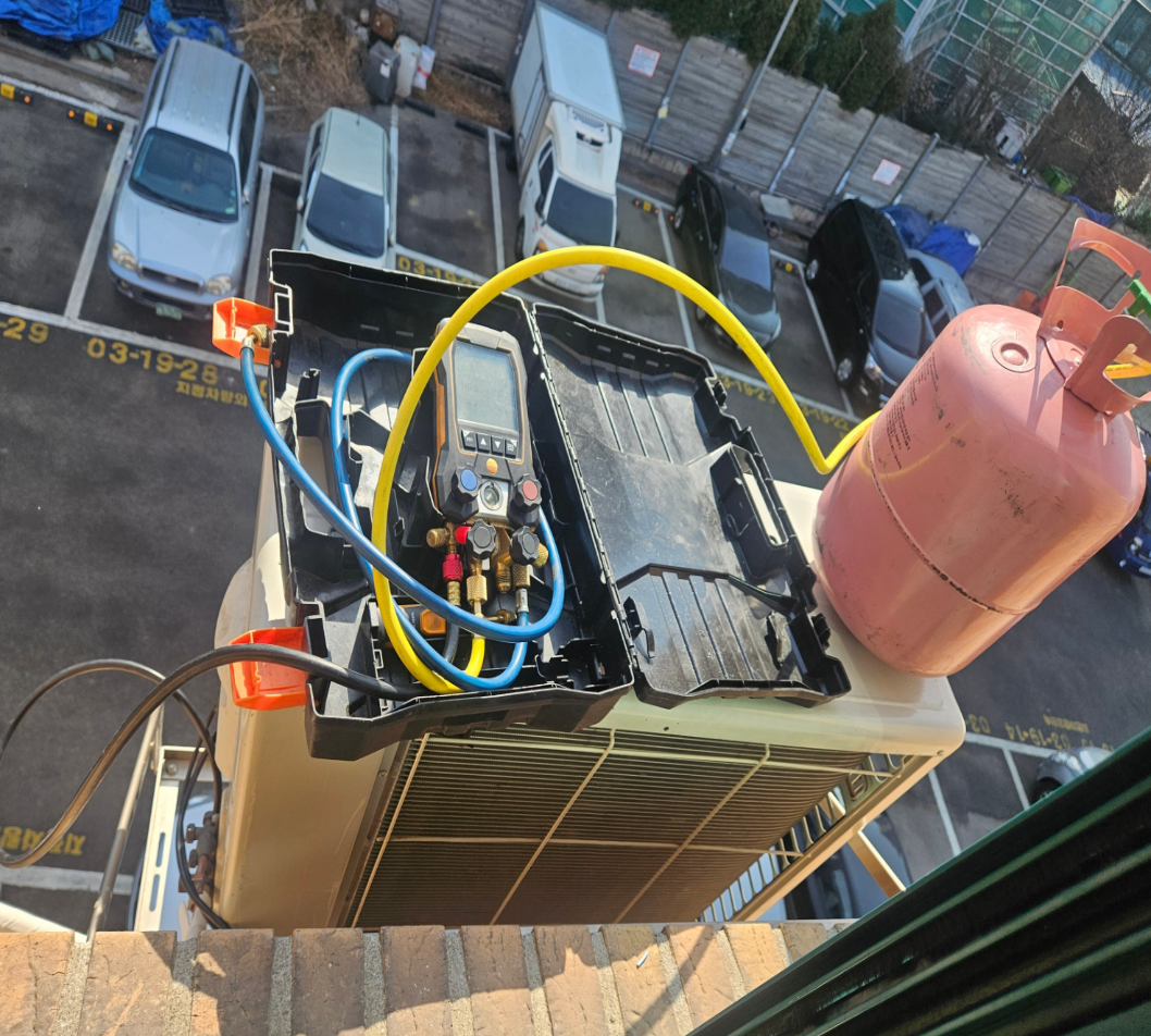 용산구 갈월동 스탠드 엘지에어컨 설치