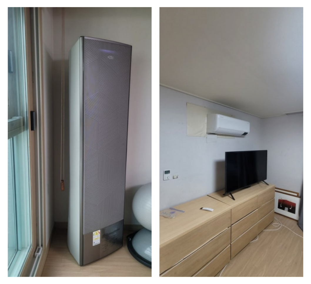 강서구 마곡동 엠벨리 투인원삼성 설치