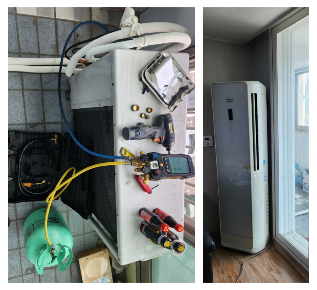 양천구 신정동 마이홈아파트2IN1삼성에어컨설치